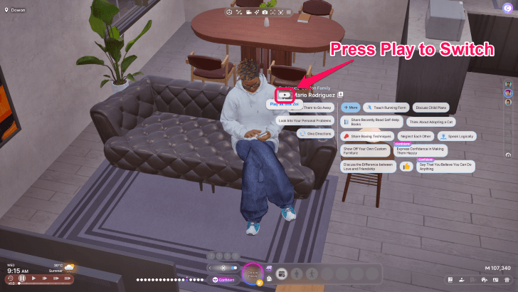 InZOI - Press Play to Switch