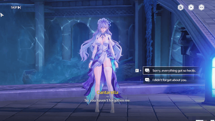 Wuthering Waves Talk to Cantarella at Porto-Veno Castle