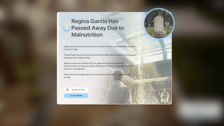 Passed Away Due to Malnutrition