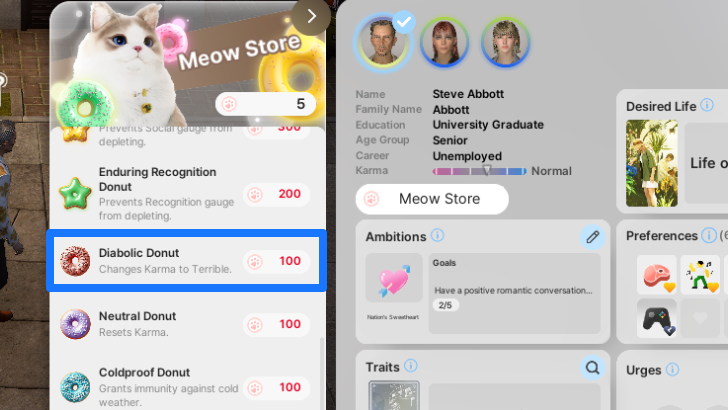 Diabolic Donut in Meow Store