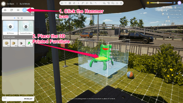 Upload 3D Printer to Canvas Step 2