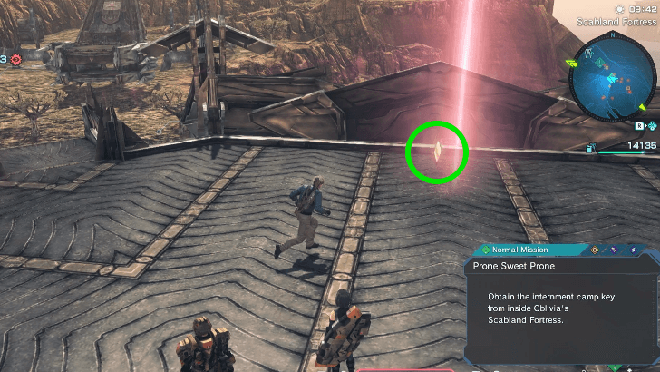 Internment Camp Key Location