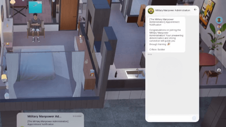 InZOI - Receive Job Text