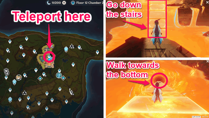 Golden Entreaty Location 1