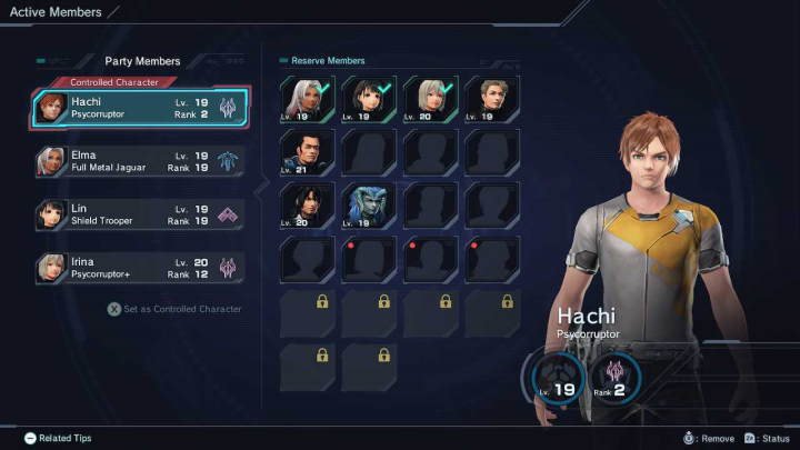 Experiment with Builds and Party Members