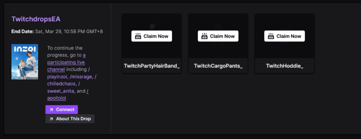 Streamathon Twitch Drops