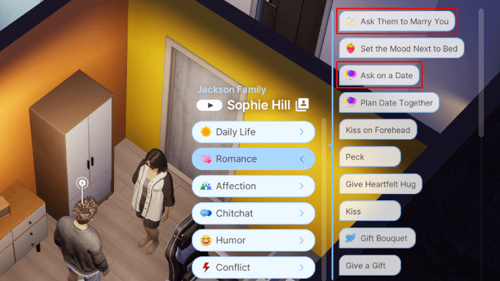 Plan Events through Interactions