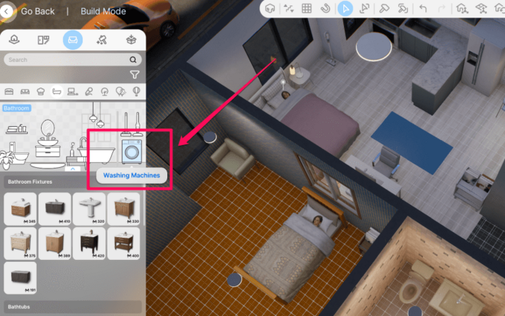 Washing Machines Build Mode