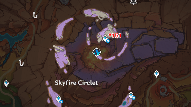 Genshin - Spincrystals Skyfire Circlet