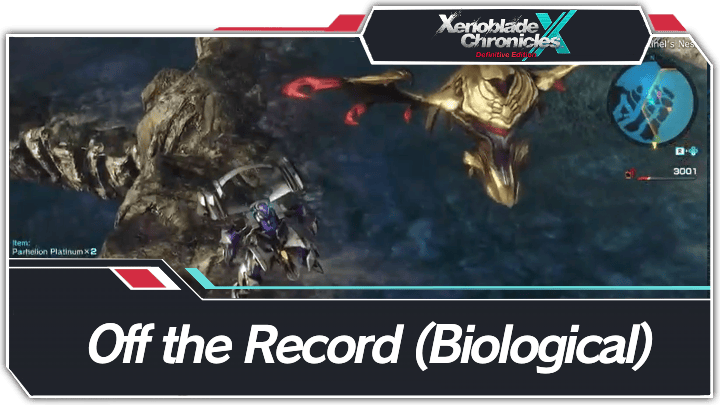 Xenoblade Chronicles X - Off the Record (Biological) Walkthrough
