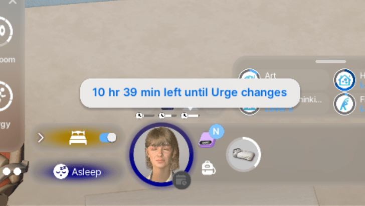 Urge Change Timer