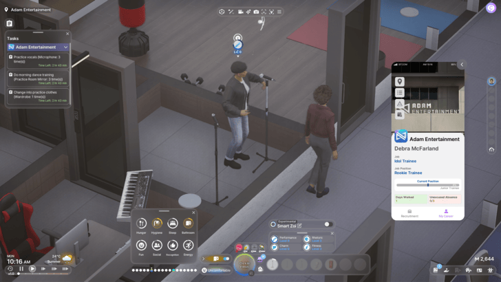 Rookie Idol Vocal Practice