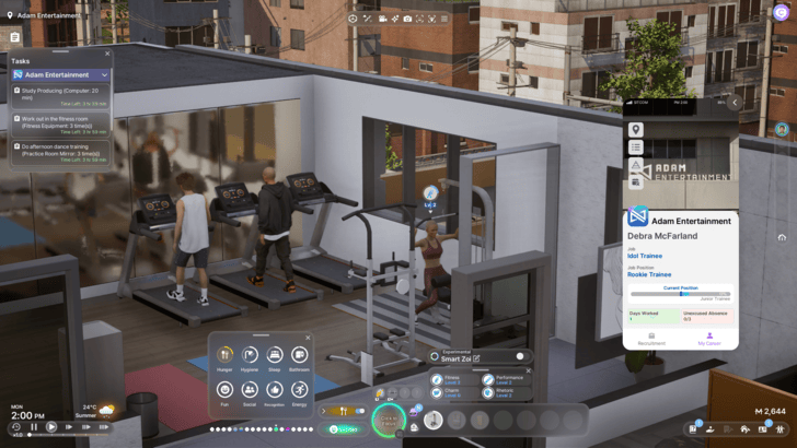 Rookie Idol Exercise