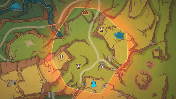 Genshin - Traverse! Infiltrate!! Surprise!!! Map