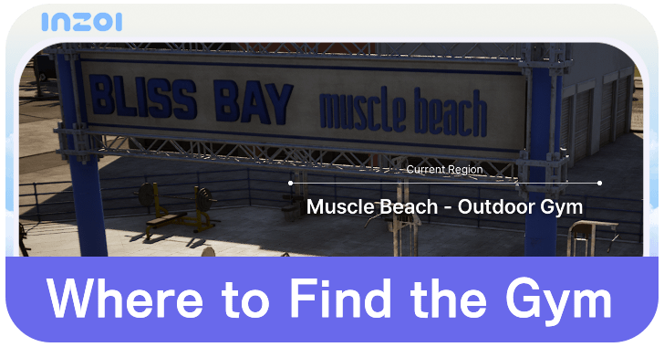 inZOI Where to Find Gym