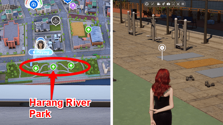 Gym in Dowon Harang River Park