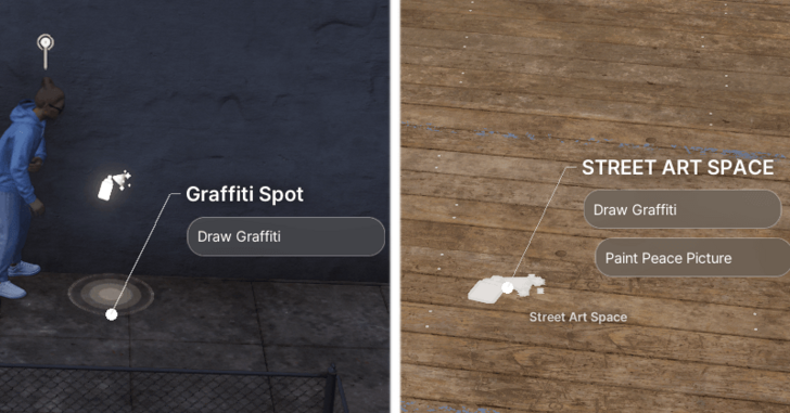 Graffiti Spot and Street Art Space