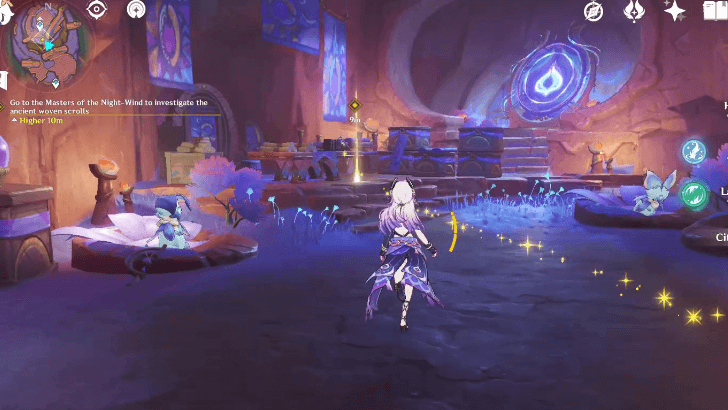 Genshin - Medicine Born of Guilt - Investigate the Ancient Woven Scrolls