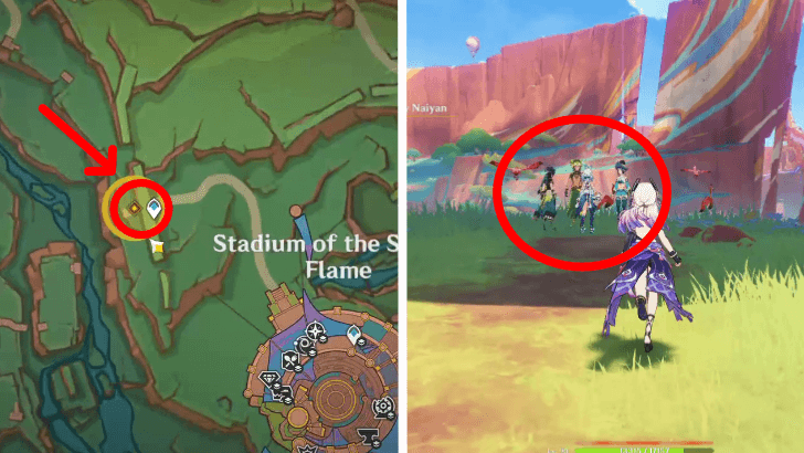 Genshin - Medicine Born of Guilt - Head to the Location Described by Naiyan