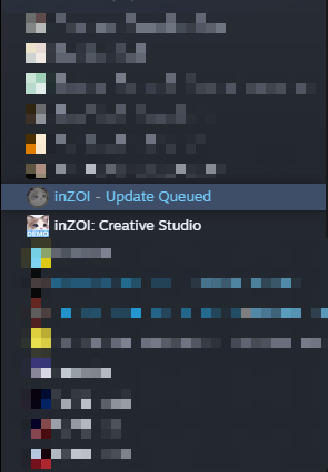inZOI Update Queued