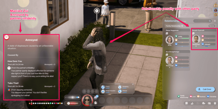 Zoi Infidelity Reaction