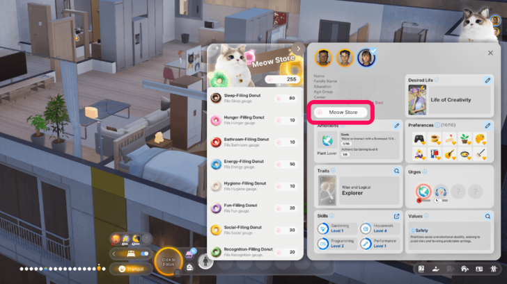 InZOI - Access Meow Store