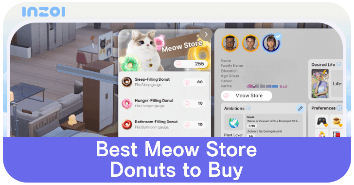 InZOI - Best Meow Store Donuts to Buy