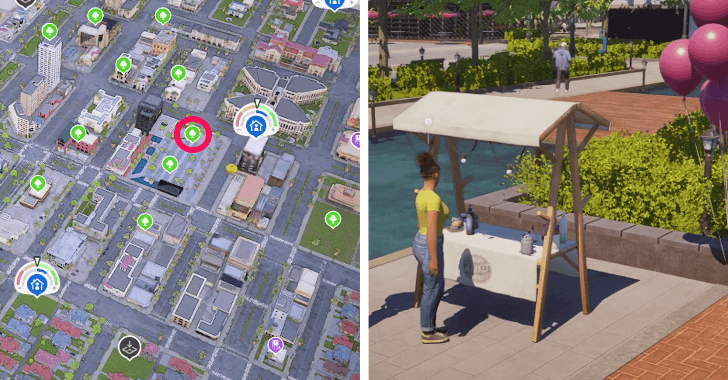 InZOI - Liberty Square Flea Market