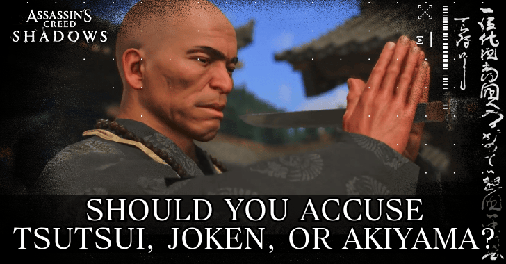 Should you accuse tsutsui joken or akiyama