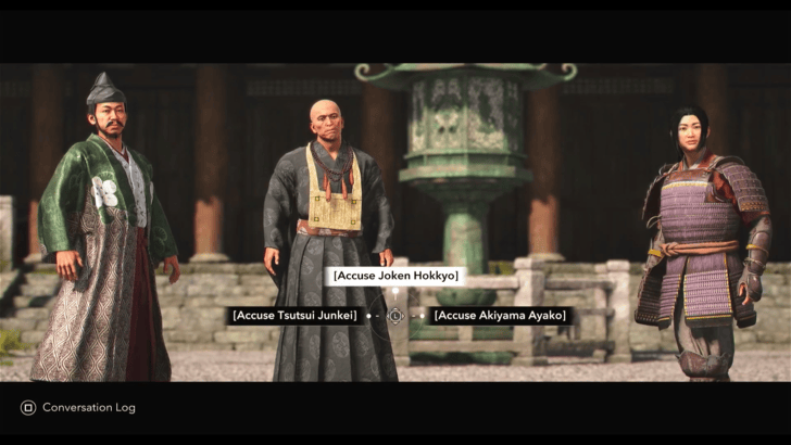 Accuse Tsutsui, Joken, or Akiyama