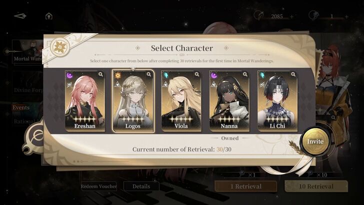 Character Selector