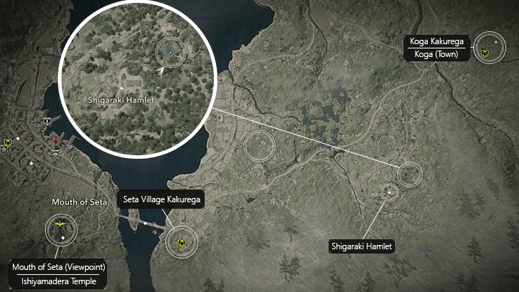 White Tanuki Location