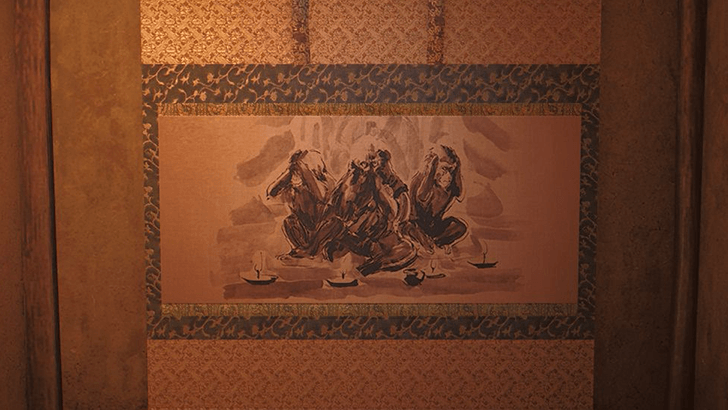 Legendary Macaque Sumi-e