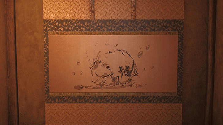 Legendary Tanuki Sumi-e