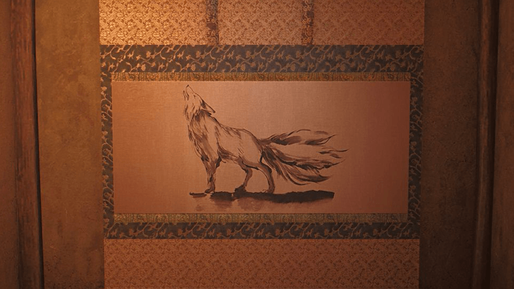 Legendary Silver Fox Sumi-e