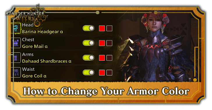 Monster Hunter Wilds - How to Change Your Armor Color