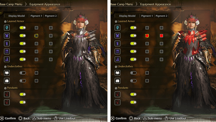 Some Parts Cant Change Color