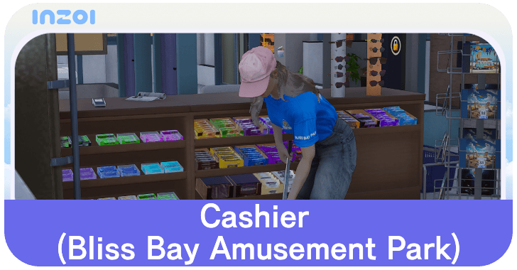 inZOI - Cashier (Bliss Bay Amusement Park)