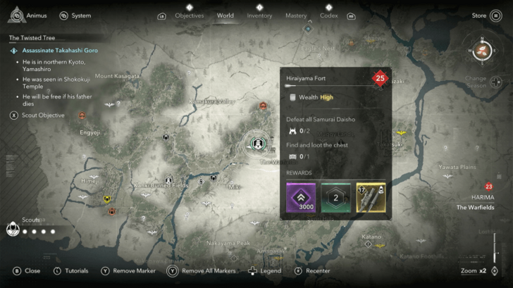 Yami no Kage Location