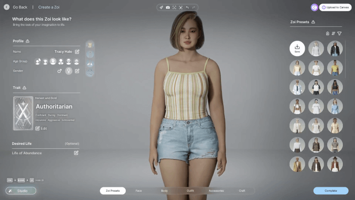 InZOI - Young Adult Zoi