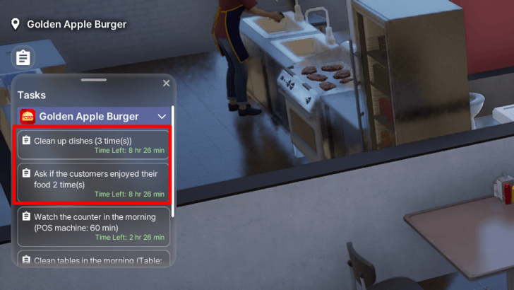 Fast Food Cashier - Long Deadline Tasks