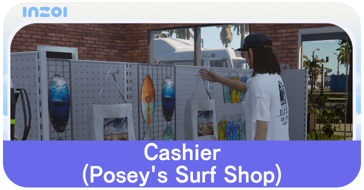 inZOI Cashier (Posey