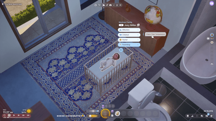 InZOI - Cannot Feed Newborn