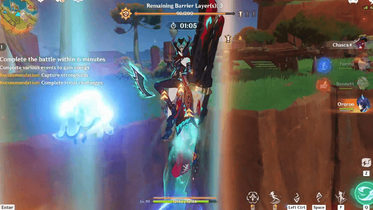 Genshin - Stage 5 Chasca 1