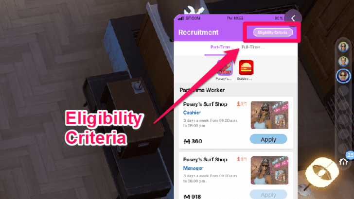 Eligibility Criteria Location
