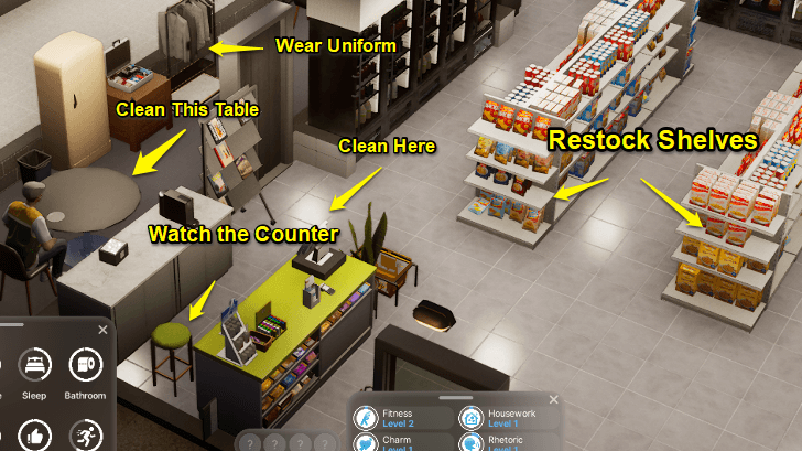 Cashier (AZ Convenience Store)