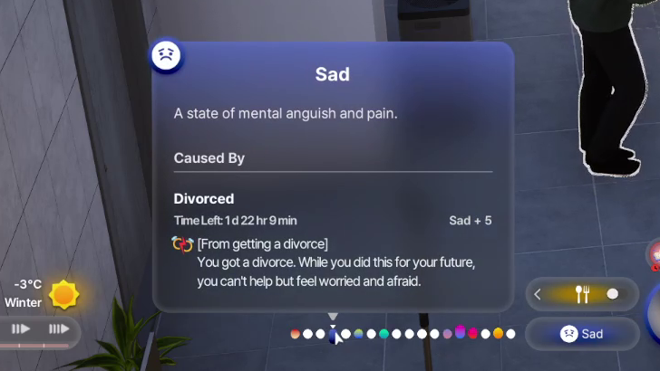 Sad Feeling after Divorce