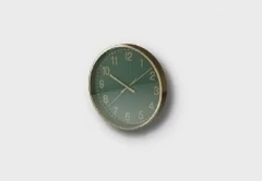 Gold Accented Wall Clock