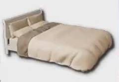 Curved Head Queen Bed