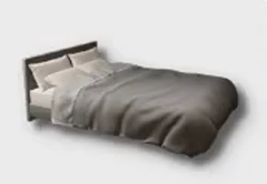 Minimalist Queen Bed